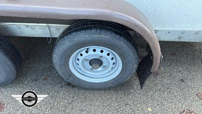 Lot 306 - TWIN WHEEL BOX TRAILER