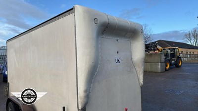 Lot 306 - TWIN WHEEL BOX TRAILER