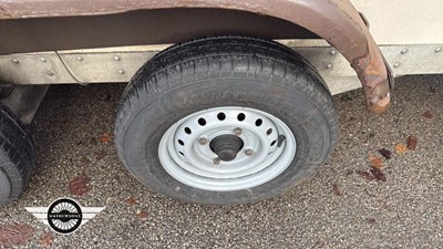 Lot 306 - TWIN WHEEL BOX TRAILER