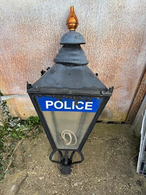 Lot 63 - POLICE STREET STYLE LAMP 43" DIA