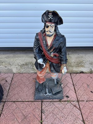 Lot 699 - CAPTAIN HOOK FIGURE 36" TALL