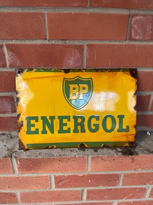 Lot 431 - BP ENERGOL ENAMEL SIGN 14" X 9.5"