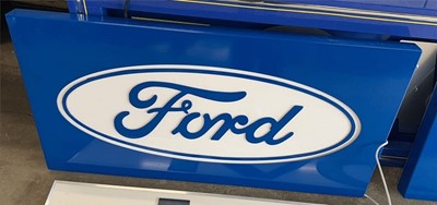 Lot 91 - FORD ILLUMINATED SIGN