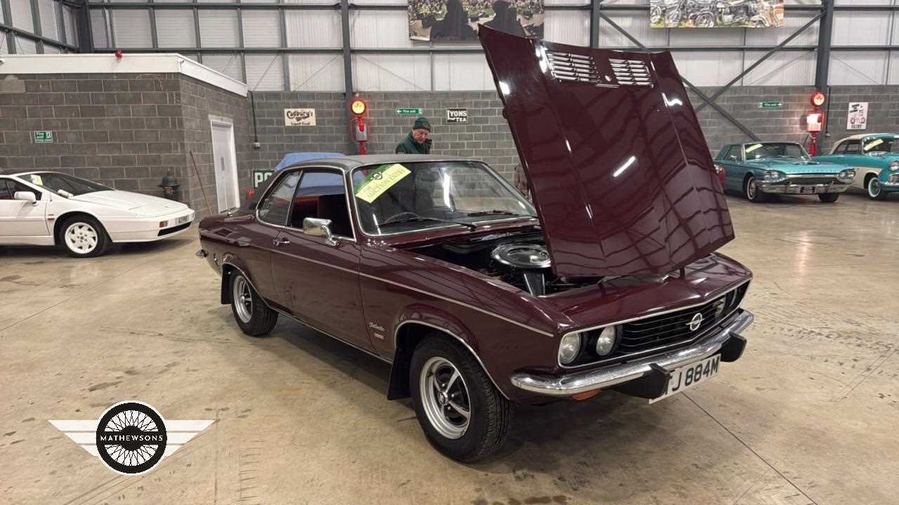 Lot 244 - 1973 OPEL MANTA