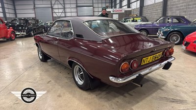 Lot 244 - 1973 OPEL MANTA