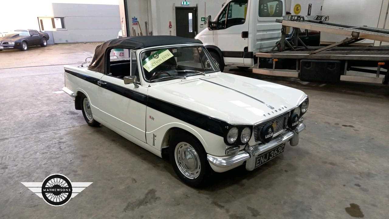 Lot 200 - 1965 TRIUMPH VITESSE