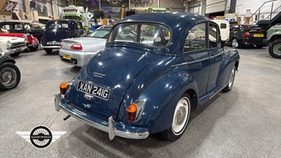 Lot 198 - 1968 MORRIS MINOR 1000