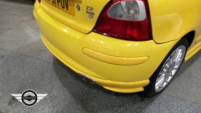 Lot 364 - 2001 MG ZR