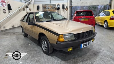 Lot 290 - 1982 RENAULT FUEGO GTS