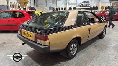 Lot 290 - 1982 RENAULT FUEGO GTS