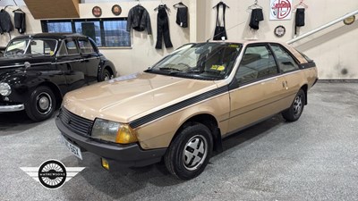 Lot 290 - 1982 RENAULT FUEGO GTS