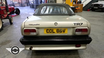 Lot 256 - 1980 TRIUMPH TR7