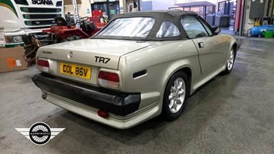 Lot 256 - 1980 TRIUMPH TR7