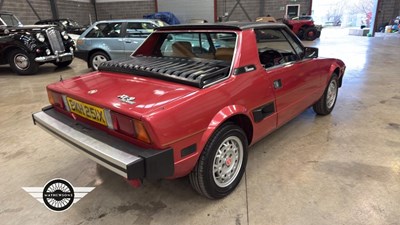 Lot 270 - 1982 FIAT X1/9