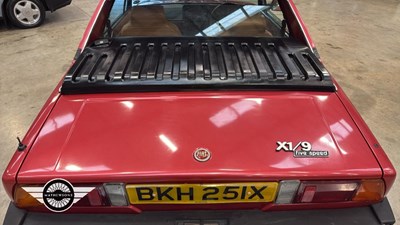 Lot 270 - 1982 FIAT X1/9