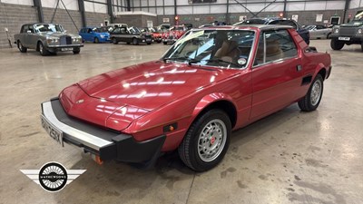 Lot 270 - 1982 FIAT X1/9