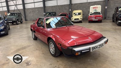 Lot 270 - 1982 FIAT X1/9