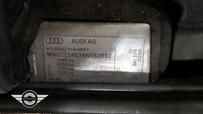 Lot 276 - 2004 AUDI A6 ALLROAD TDI QUATTRO