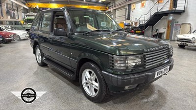 Lot 236 - 2000 LAND ROVER RANGEROVER VOGUE AUTO