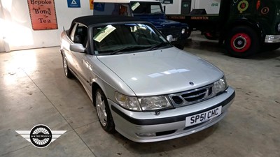 Lot 312 - 2001 SAAB 9-3 SE TURBO AUTO