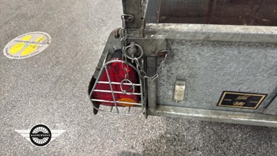 Lot 430 - IFOR WILLIAMS SINGLE AXLE TRAILER