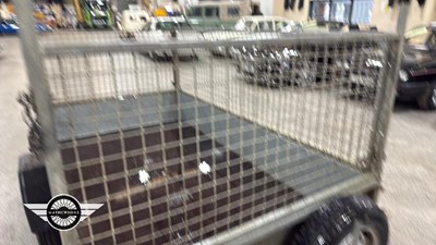 Lot 430 - IFOR WILLIAMS SINGLE AXLE TRAILER