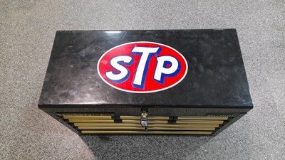 Lot 455 - CLARKE HD PLUS TOOL CHEST + TOOLS