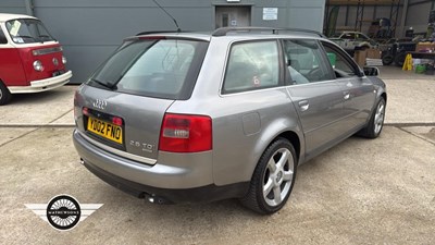 Lot 344 - 2002 AUDI A6 2.5 TDI QUATTRO SE AUTO - ALL PROCEEDS TO CHARITY