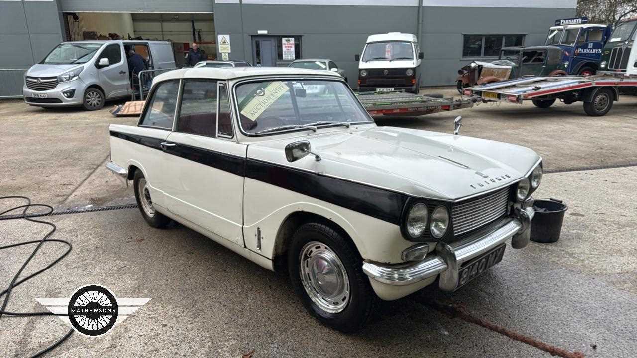 Lot 482 - 1962 TRIUMPH VITESSE