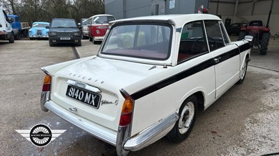 Lot 482 - 1962 TRIUMPH VITESSE