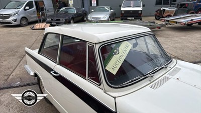 Lot 482 - 1962 TRIUMPH VITESSE