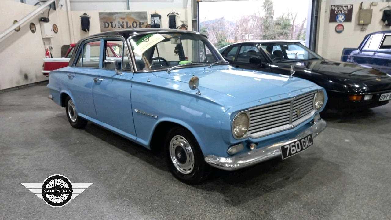 Lot 372 - 1963 VAUXHALL VICTOR