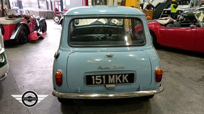 Lot 330 - 1960 AUSTIN MINI