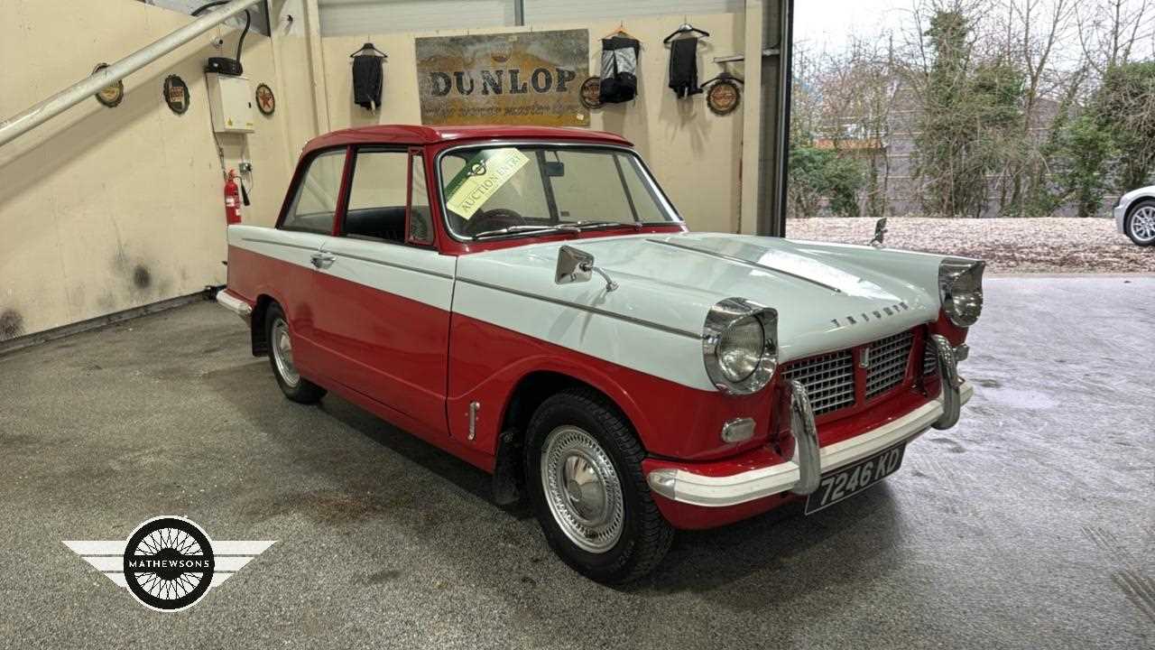 Lot 462 - 1963 TRIUMPH HERALD 1200