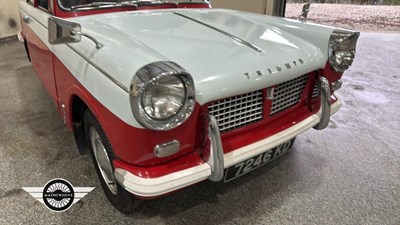 Lot 462 - 1963 TRIUMPH HERALD 1200