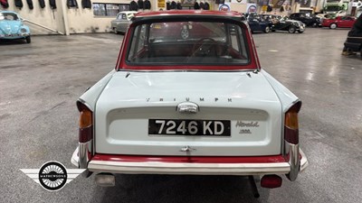 Lot 462 - 1963 TRIUMPH HERALD 1200