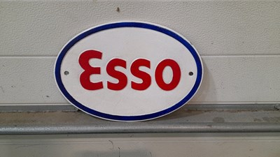 Lot 817 - ESSO CAST SIGN 13" X 9"