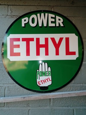 Lot 29 - POWER ETHYL SIGN