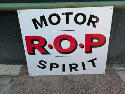 Lot 79 - R.O.P MOTOR SPIRIT SIGN