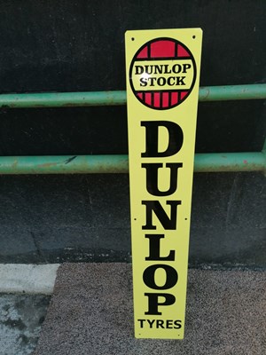 Lot 537 - DUNLOP STOCK TYRES SIGN