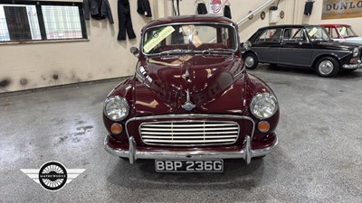 Lot 346 - 1969 MORRIS MINOR 1000