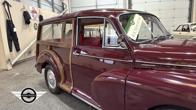 Lot 346 - 1969 MORRIS MINOR 1000