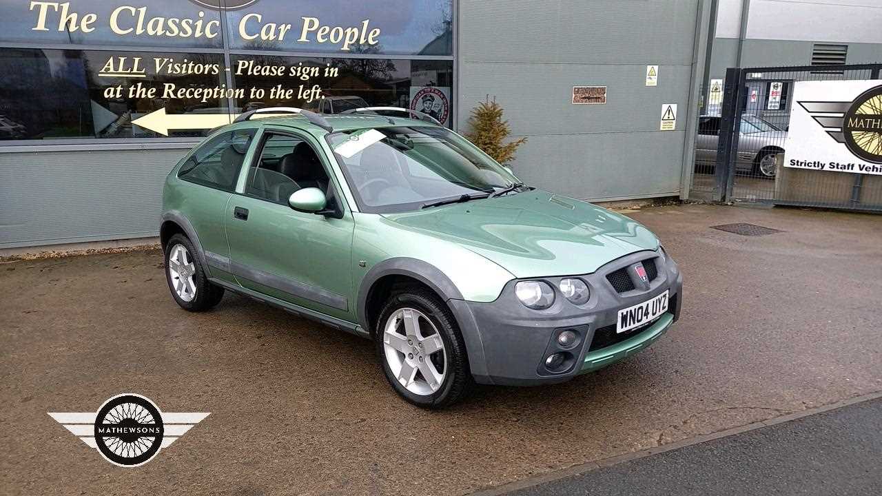 Lot 494 - 2004 ROVER STREETWISE SE 103 PS