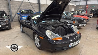 Lot 550 - 2001 PORSCHE BOXSTER