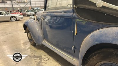 Lot 396 - 1937 HILLMAN MINX