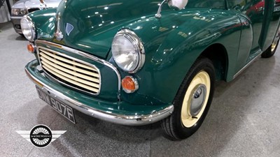 Lot 602 - 1968 MORRIS MINOR