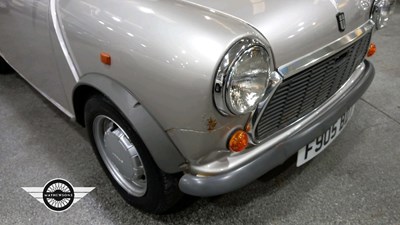 Lot 358 - 1988 AUSTIN MINI 1000 CITY E