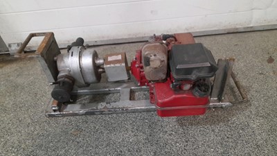 Lot 449 - MOBILE PETROL DRIVEN WATER PUMP