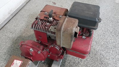 Lot 449 - MOBILE PETROL DRIVEN WATER PUMP