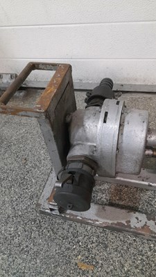 Lot 449 - MOBILE PETROL DRIVEN WATER PUMP